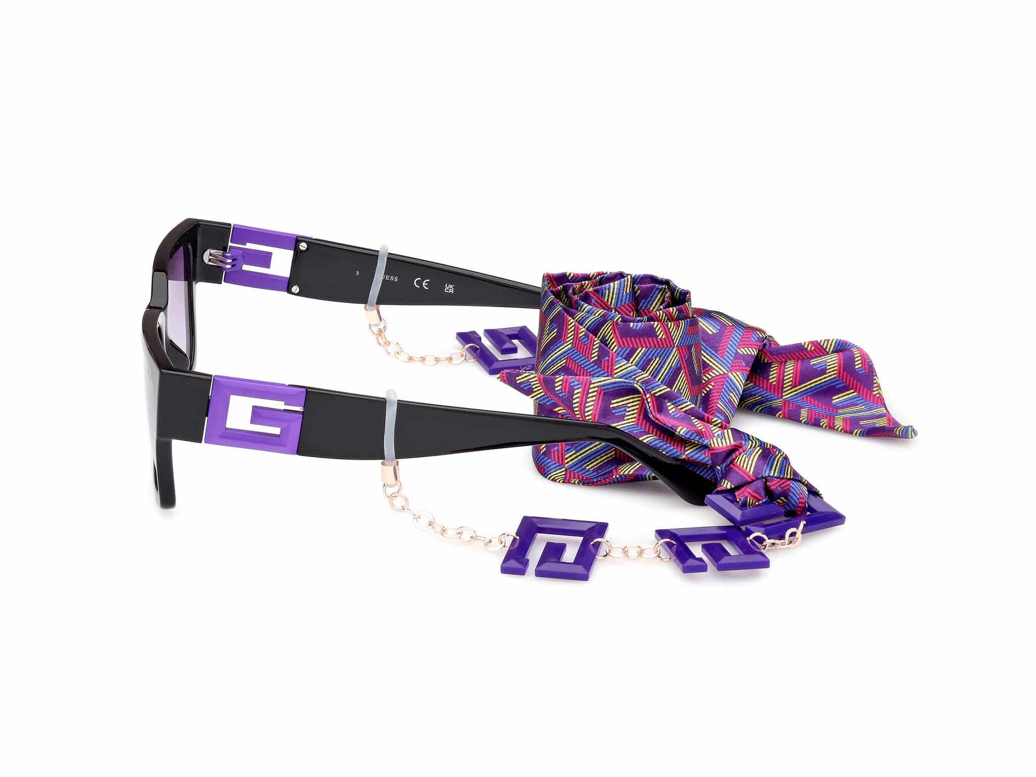 Guess Shiny Black Violet GU7916 - Imagen 2