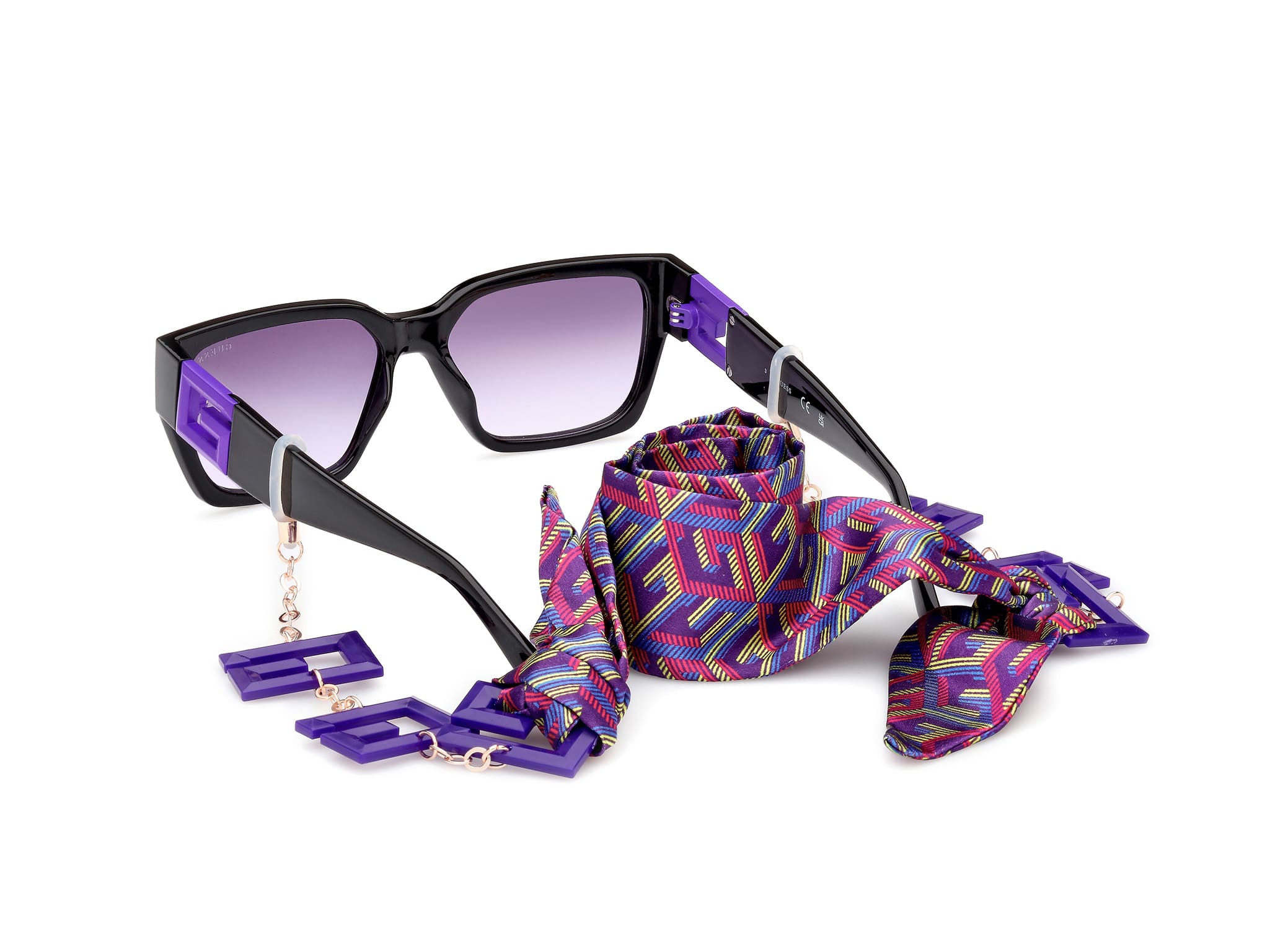 Guess Shiny Black Violet GU7916 - Imagen 3