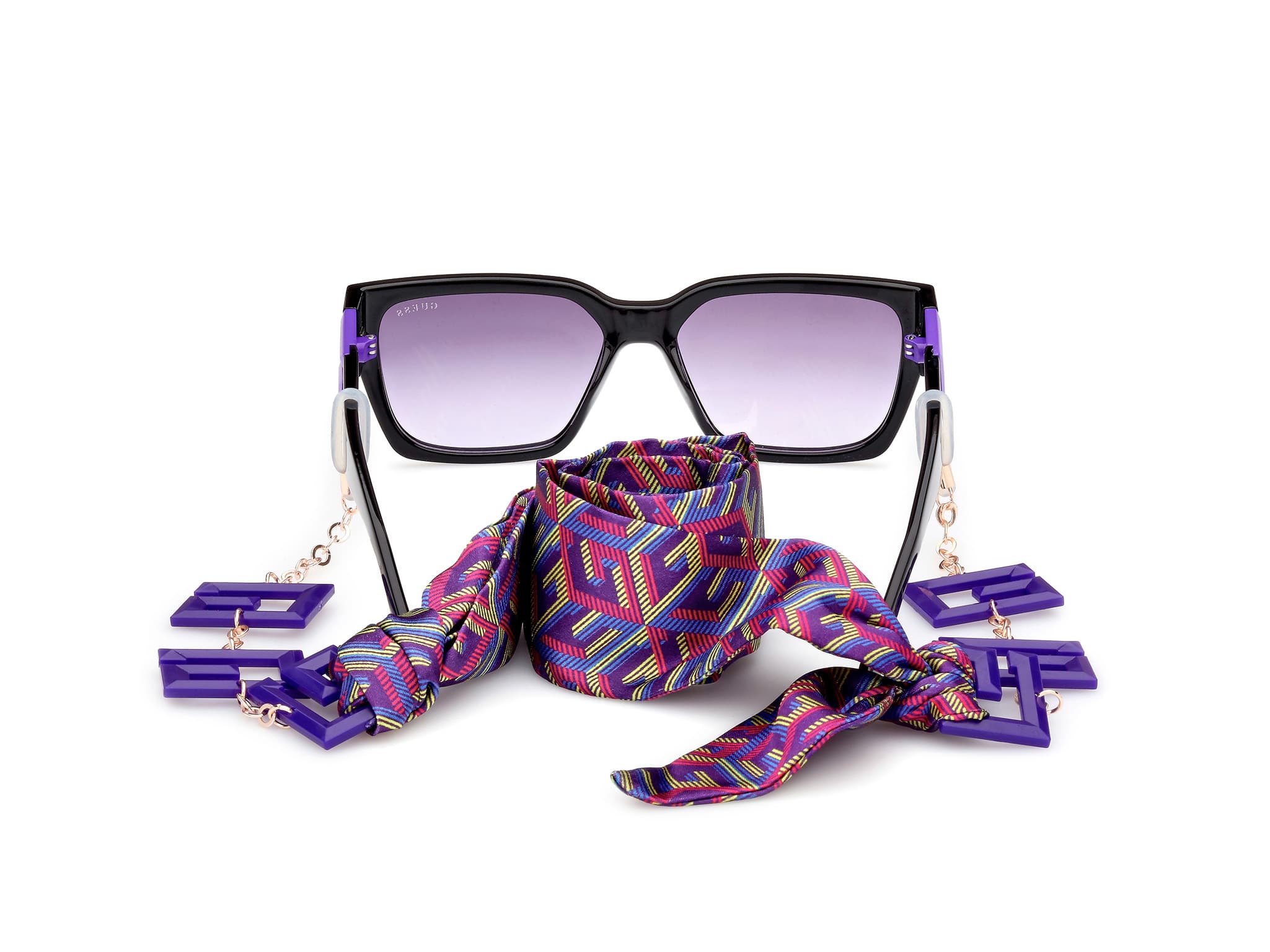 Guess Shiny Black Violet GU7916 - Imagen 4