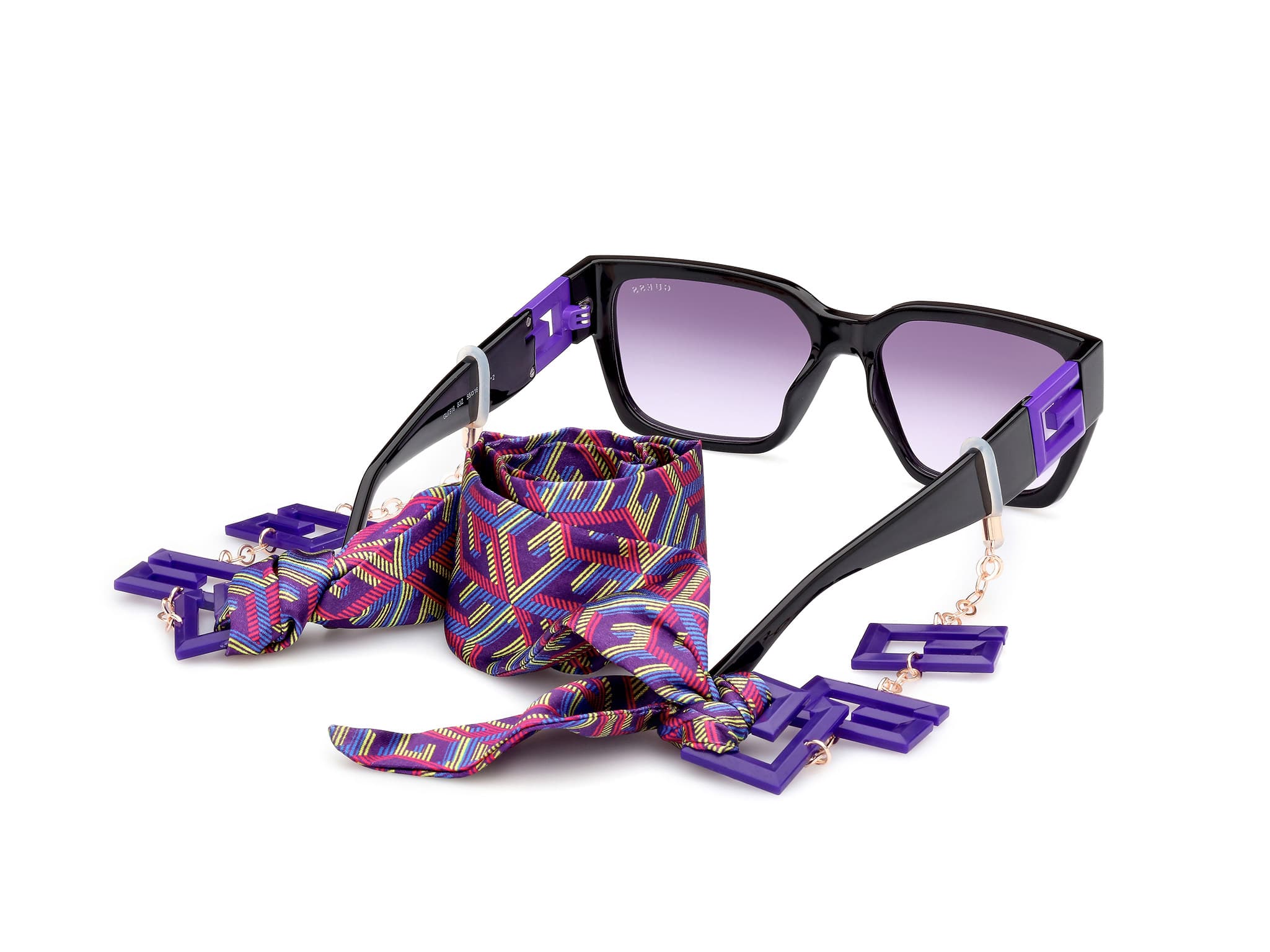 Guess Shiny Black Violet GU7916 - Imagen 5