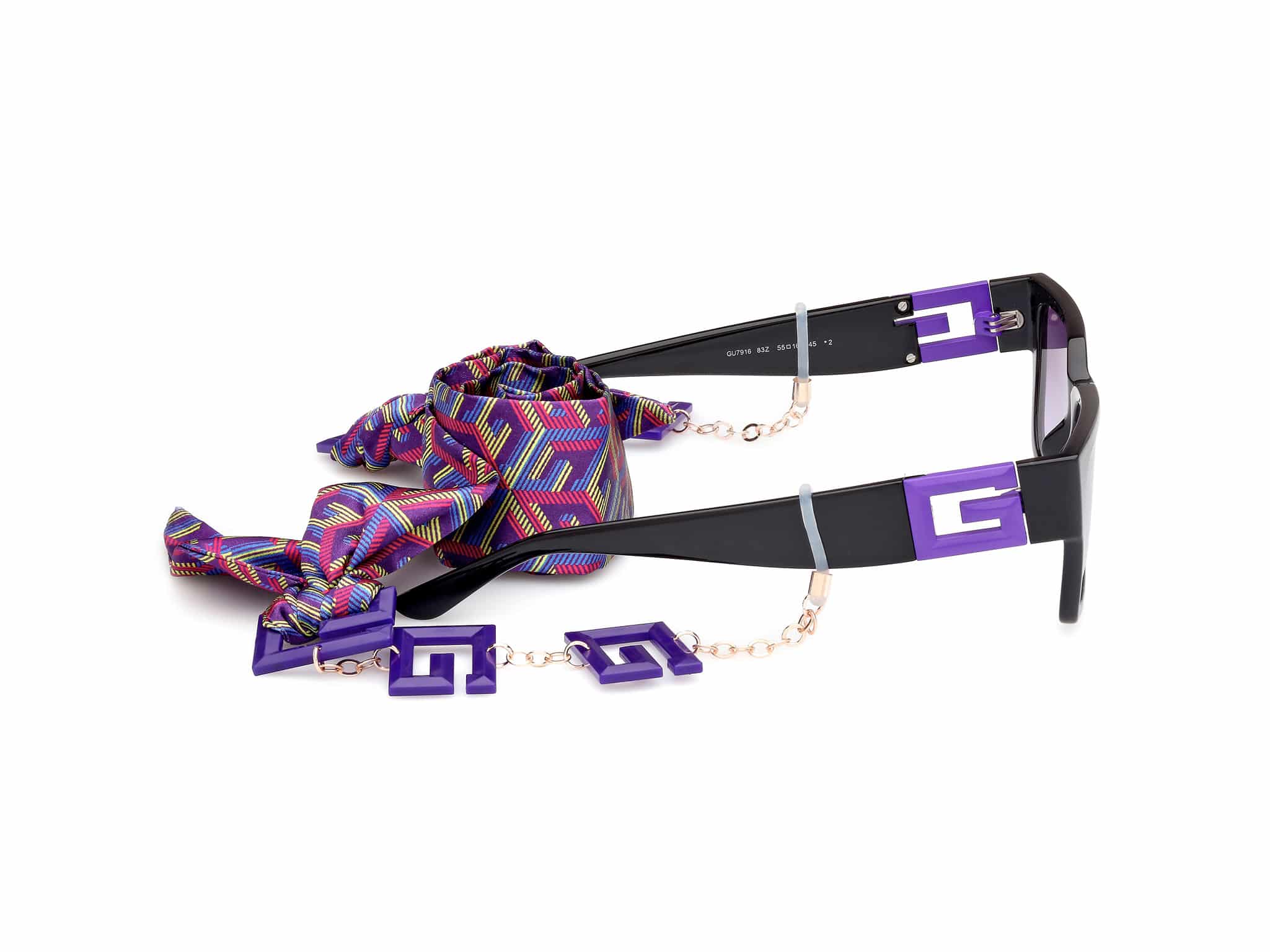 Guess Shiny Black Violet GU7916 - Imagen 6