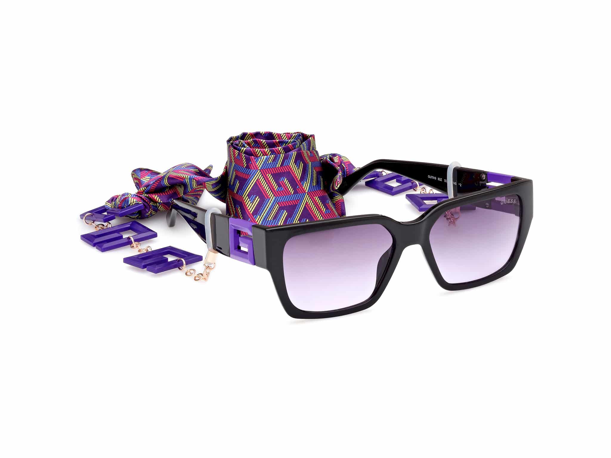 Guess Shiny Black Violet GU7916 - Imagen 7