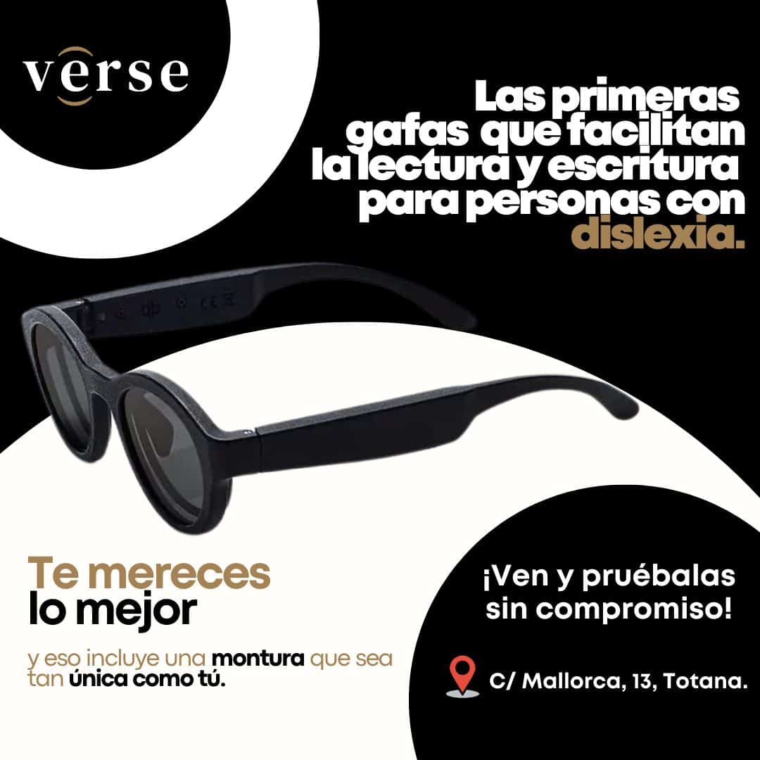 gafas dislexia optica totana verse