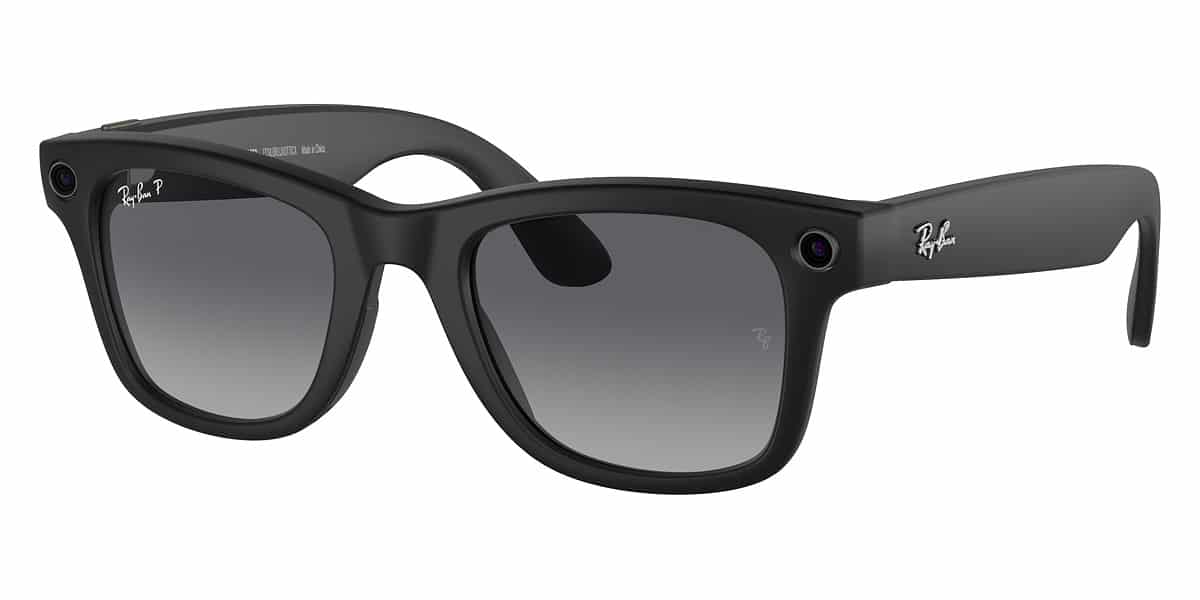 Ray‑Ban Meta Wayfarer 601ST3 – Negro Polarizado - Imagen 2