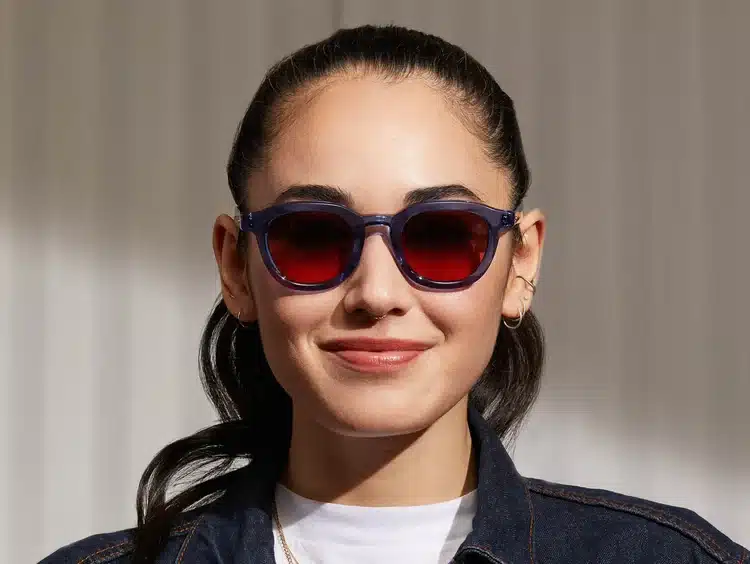 MOSCOT DAHVEN POLYCHROME SAPPHIRE