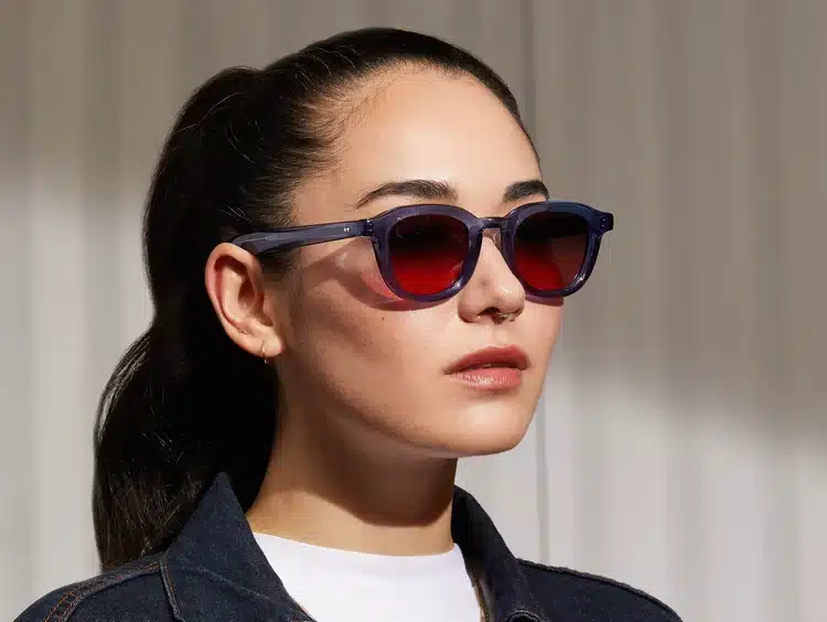 MOSCOT DAHVEN POLYCHROME SAPPHIRE